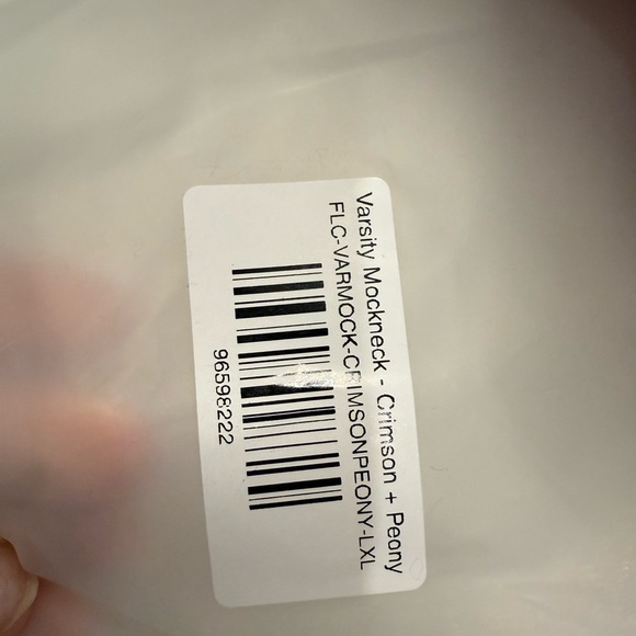 PARKE Crimson + Peony Mockneck - Picture 4 of 4